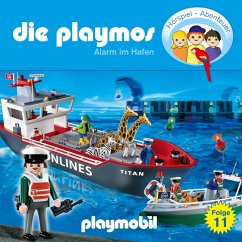 Die Playmos - Das Original Playmobil Hörspiel, Folge 11: Alarm im Hafen (MP3-Download) - Rost, Simon X.; Fickel, Florian
