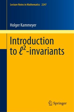 Introduction to ¿²-invariants - Kammeyer, Holger
