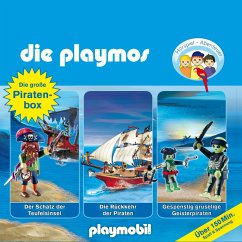 Die Playmos - Das Original Playmobil Hörspiel, Die große Piraten-Box, Folgen 1, 16, 22 (MP3-Download) - Wernicke, Rudolf K.; Rost, Simon X.; Fickel, Florian