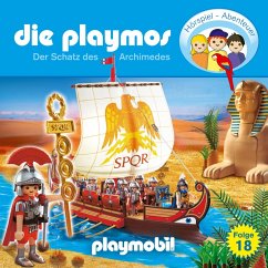 Die Playmos - Das Original Playmobil Hörspiel, Folge 18: Der Schatz des Archimedes (MP3-Download) - Fickel, Florian; Rost, Simon X.