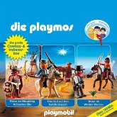 Die Playmos - Das Original Playmobil Hörspiel, Die große Cowboy- und Indianer-Box, Folgen 21, 32, 35 (MP3-Download)