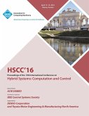 HSCC 16 19th ACM International Conference on Hybrid Systems