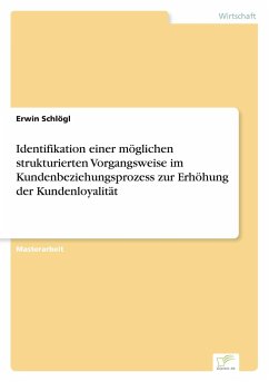 Identifikation einer möglichen strukturierten Vorgangsweise im Kundenbeziehungsprozess zur Erhöhung der Kundenloyalität - Schlögl, Erwin