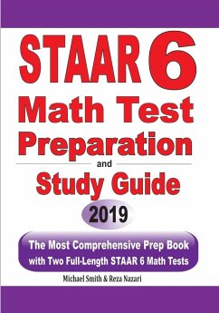 STAAR 6 Math Test Preparation and Study Guide - Smith, Michael; Nazari, Reza