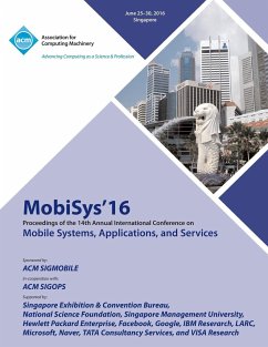 MobiSys 16 14th Annual International Conference on Mobile Systems, Applications and Services - Mobisys 16 Conference Committee