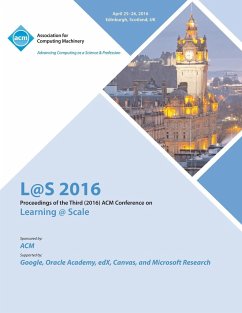 L@S 16 Third Annual ACM Conference on Learning at Scale - L@S 16 Conference Committee