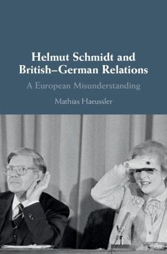 Cover Helmut Schmidt and British-German Relations (eBook, ePUB)