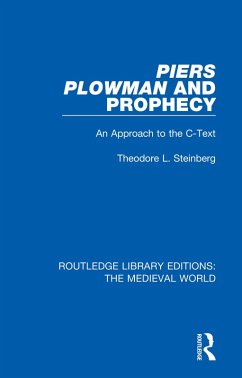 Piers Plowman and Prophecy (eBook, PDF) - Steinberg, Theodore L.