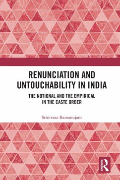 Cover Renunciation and Untouchability in India (eBook, PDF)