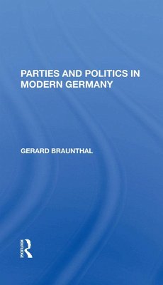Cover Parties And Politics In Modern Germany (eBook, PDF)