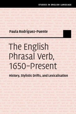 English Phrasal Verb, 1650-Present (eBook, ePUB) - Rodriguez-Puente, Paula