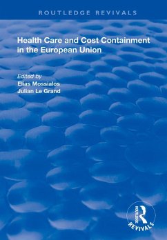 Health Care and Cost Containment in the European Union (eBook, ePUB)