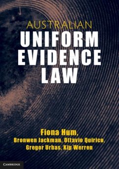 Cover Australian Uniform Evidence Law (eBook, PDF)