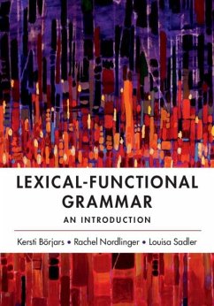 Lexical-Functional Grammar (eBook, ePUB) - Borjars, Kersti