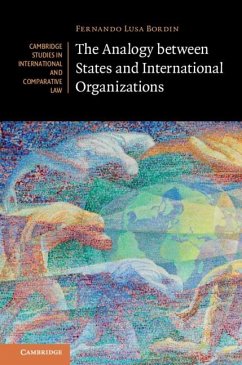 Cover Analogy between States and International Organizations (eBook, ePUB)