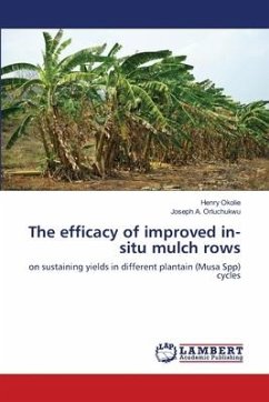 The efficacy of improved in-situ mulch rows