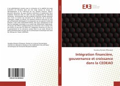 Intégration financière, gouvernance et croissance dans la CEDEAO - N'Guessan, Kouakou Romain