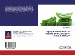 Drying Characteristics of Aloevera and Curry leaves using microwave