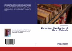 Elements of Classification of Library Materials - Anyanwu, Emmanuel