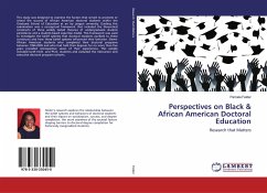 Perspectives on Black & African American Doctoral Education