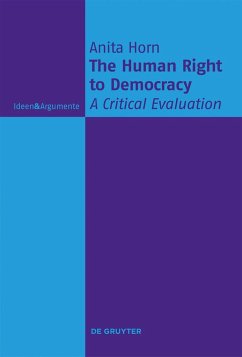 The Human Right to Democracy - Horn, Anita