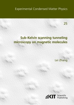 Sub-Kelvin scanning tunneling microscopy on magnetic molecules - Zhang, Lei