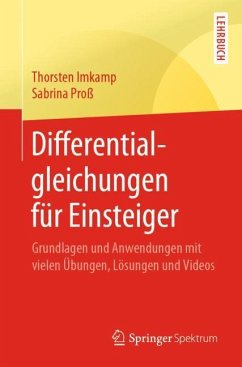 Differentialgleichungen für Einsteiger - Imkamp, Thorsten;Proß, Sabrina