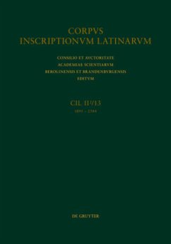 Pars septentrionalis conventus Carthaginiensis (Titulcia, Toletum, Consabura, Segobriga) / Corpus inscriptionum Latinarum. Inscriptiones Hispaniae Latinae [Editio altera]. Conventus Carthaginiensis Vol II. Pars XIII. Fasc