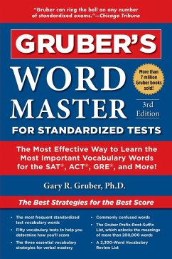 Gruber's Word Master for Standardized Tests (eBook, ePUB) - Gruber, Gary