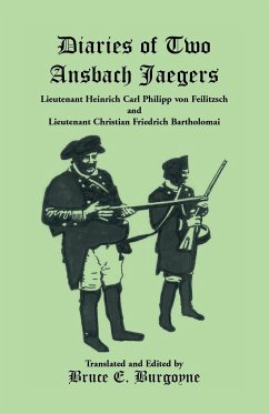 Diaries of Two Ansbach Jaegers - Burgoyne, Bruce E.