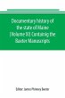 Documentary history of the state of... - Bild 1