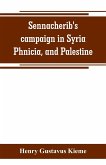 Sennacherib's campaign in Syria, Phnicia, and Palestine