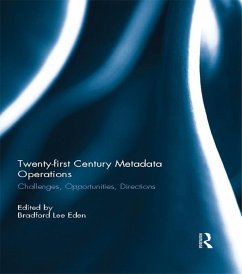 Cover Twenty-first Century Metadata Operations (eBook, ePUB)