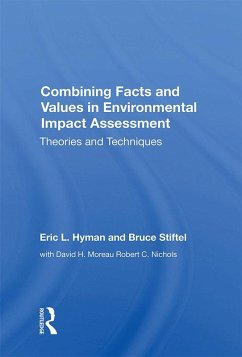 Cover Combining Facts and Values in Environmental Impact Assessment (eBook, ePUB)