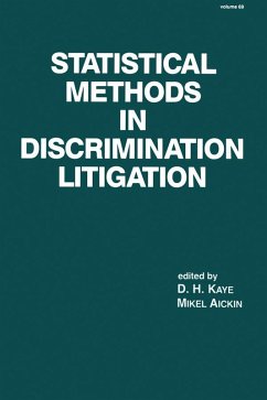 Statistical Methods in Discrimination Litigation (eBook, PDF) - Kaye