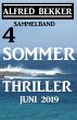 Sammelband 4 Alfred Bekker Sommer... - Bild 1