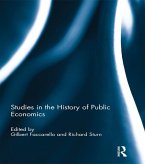 Studies in the History of Public Economics (eBook, ePUB)
