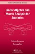 Linear Algebra and Matrix Analysis for... - Bild 1