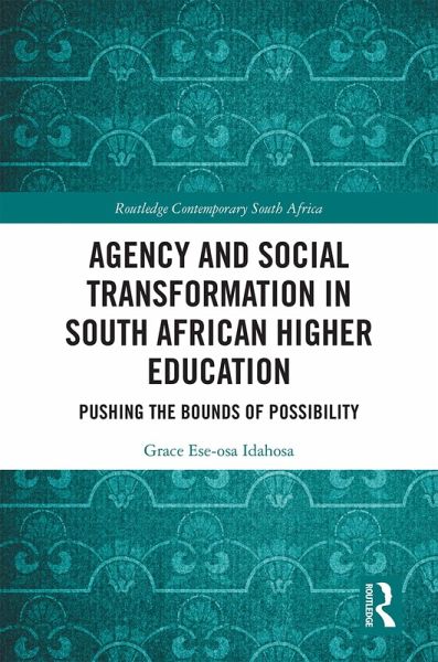 Agency and Social Transformation in South African Higher Education (eBook, PDF)