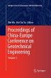 Proceedings of China-Europe Conference... - Bild 1