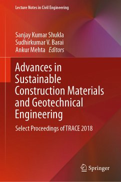 Advances in Sustainable Construction Materials and Geotechnical Engineering (eBook, PDF)