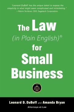 The Law (in Plain English) for Small Business (Fifth Edition) (eBook, ePUB) - Duboff, Leonard D.; Bryan, Amanda