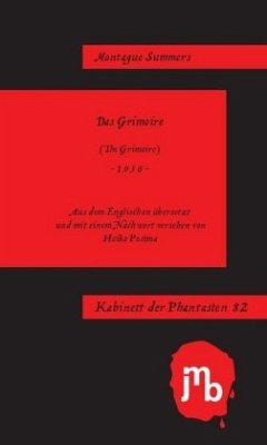 Das Grimoire - Summers, Montague Das Grimoire - Summers, Montague
