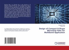 Design of Compact H-Shape Microstrip Filter for Multiband Application