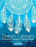 Dream Catchers & Feather Designs Coloring Book