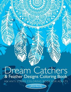 Dream Catchers & Feather Designs Coloring Book - Activibooks