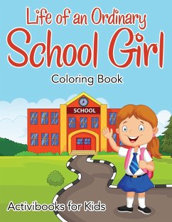 Cover Life of an Ordinary School Girl Coloring Book