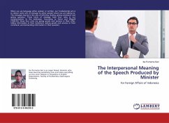 The Interpersonal Meaning of the Speech Produced by Minister