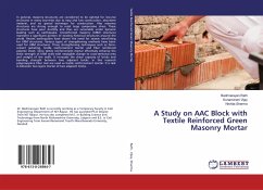 A Study on AAC Block with Textile Reinforced Green Masonry Mortar