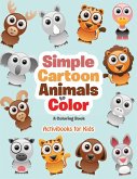 Simple Cartoon Animals to Color